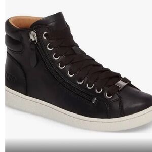 Ugg high-top black boots